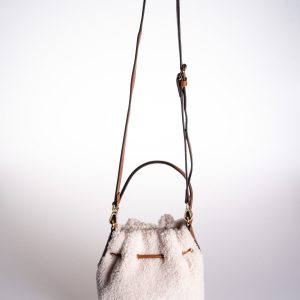 Hasır Taba Büzgülü Ayarlanabilir Omuz Çantası