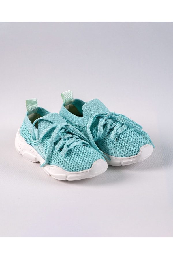 Life Comfort Kids Su Yeşili Günlük Triko Spor Ayakkabı