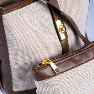 Hasır Taba Büzgülü Ayarlanabilir Omuz Çantası