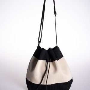 Hasır Taba Büzgülü Ayarlanabilir Omuz Çantası